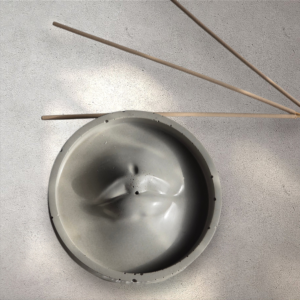 Home bubble cement trinket tray